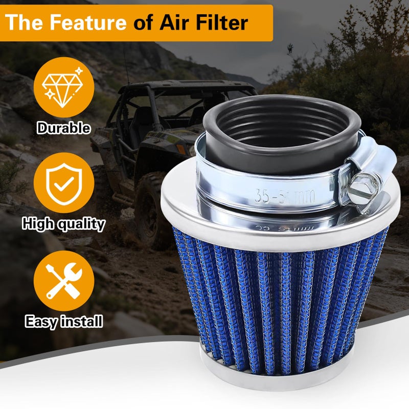 cyleto 39mm Air Filter for GY6 50cc Moped Scooter Dirt Bike Motorcycle 50cc 110cc 125cc 150cc 200cc kids' ATV SCOOTER GO-KART DIRT BIKE POCKET BIKE - Image 3